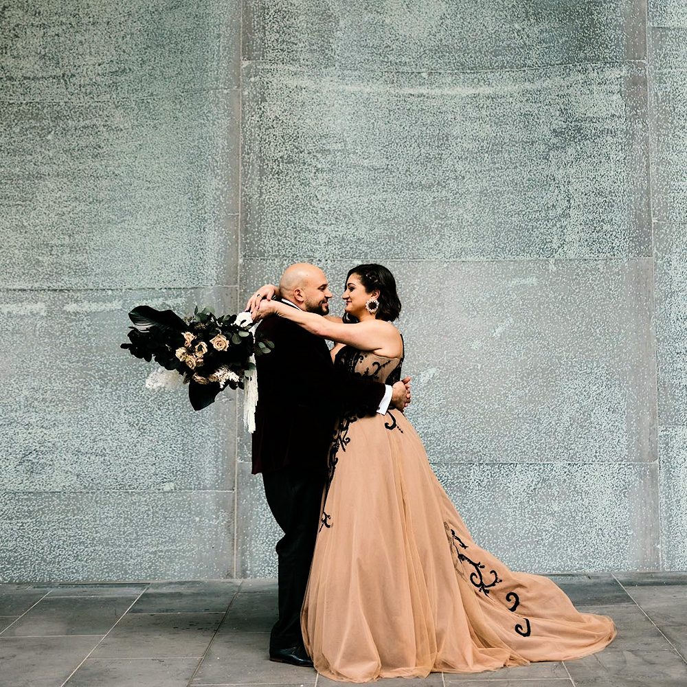 Black and Latte Wedding Style Melbourne